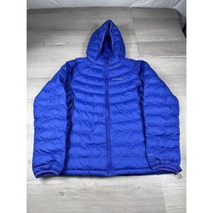 Columbia Jacket Womens 2XL Blue Powder Lite II Omni Heat Insulated Hooded Zip